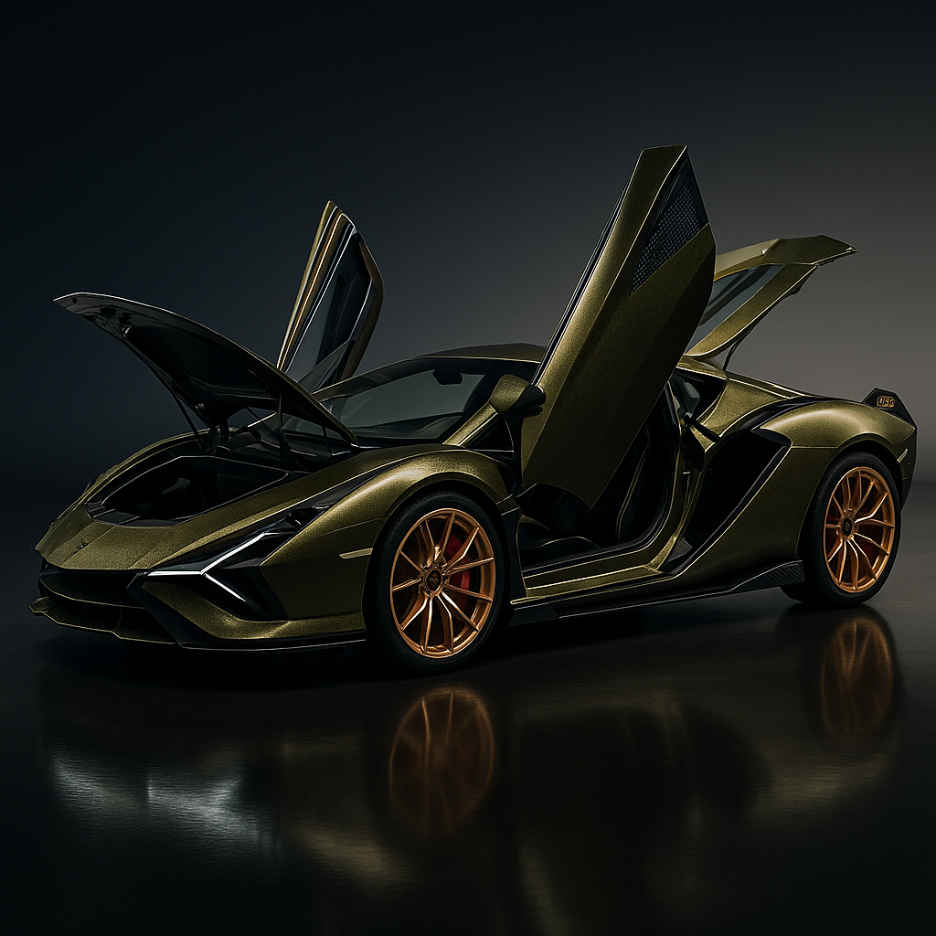 Lamborghini Sian 1:24 diecast scale model car collectible | Assorted Colors
