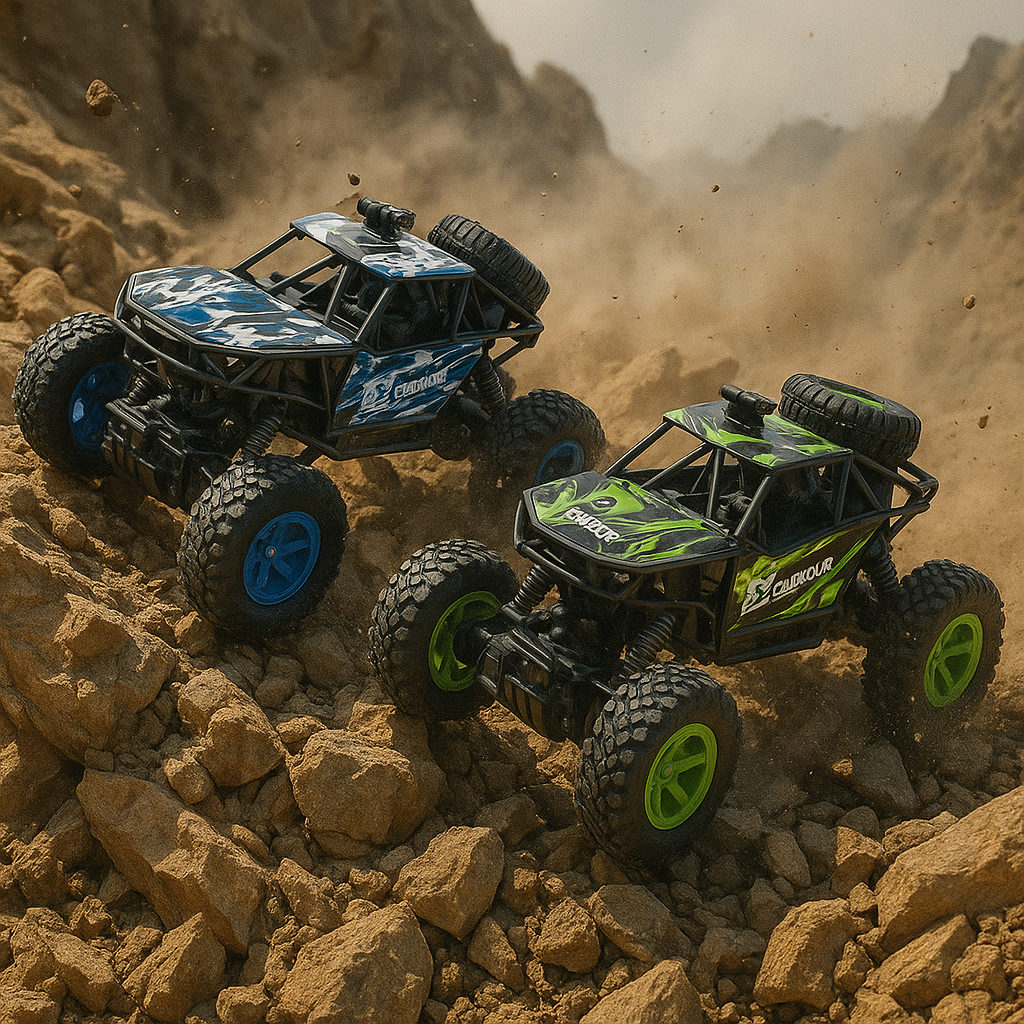 R/C Rock Climbing Car – 4x4 Off-Road Remote Control Truck for Kids & Adults
