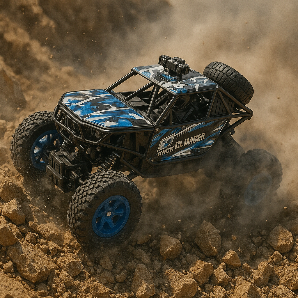 R/C Rock Climbing Car – 4x4 Off-Road Remote Control Truck for Kids & Adults