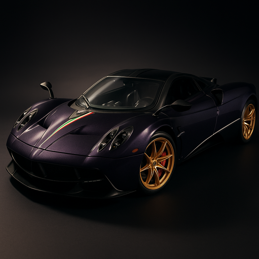 Pagani Huayra Dinastia 1:24 diecast scale model car collectible | Assorted Colors